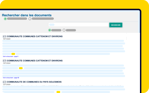 Délibérations et documents administratifs