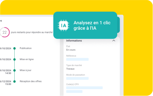 Module IA appel d'offres